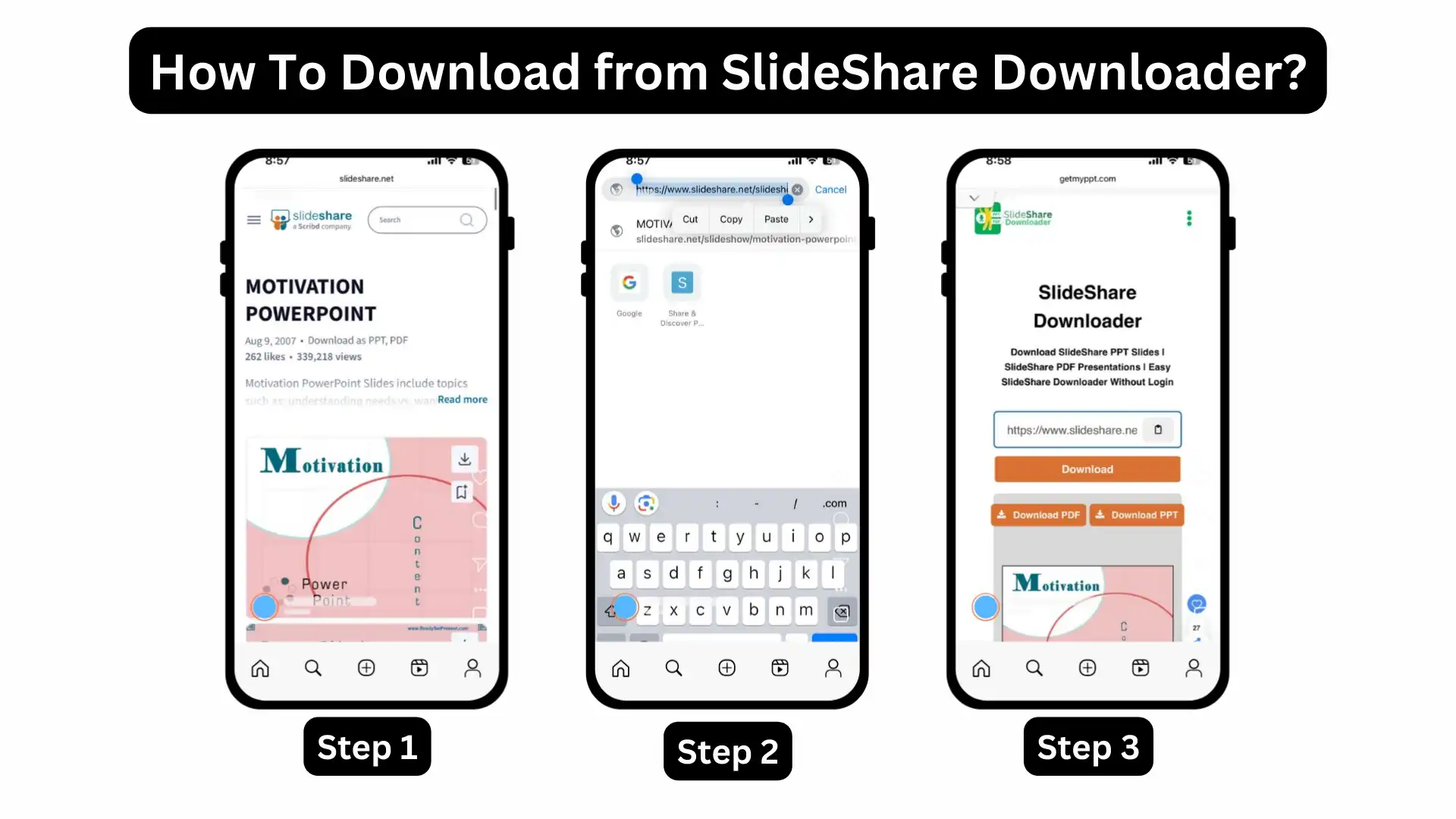 SlideShare Downloader